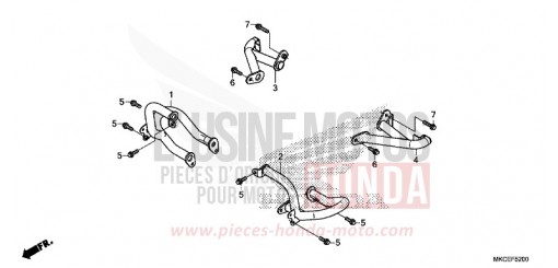 PROTECTION DE MOTEUR GL1800DAK de 2019